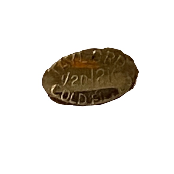 Taylord 1/20 12 KT Goldfilled Flower With Pearls Brooch Pin Vintage - Picture 4 of 7